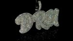 Full diamond pendant - Image 3