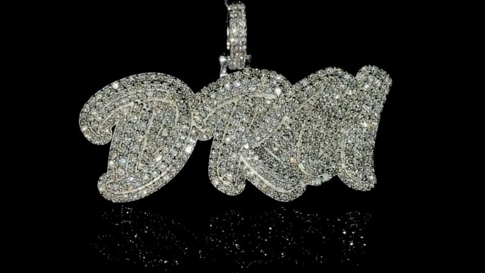 Full diamond pendant - Image 4