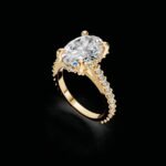 Oval wedding ring - Image 5