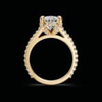 Oval wedding ring - Image 3